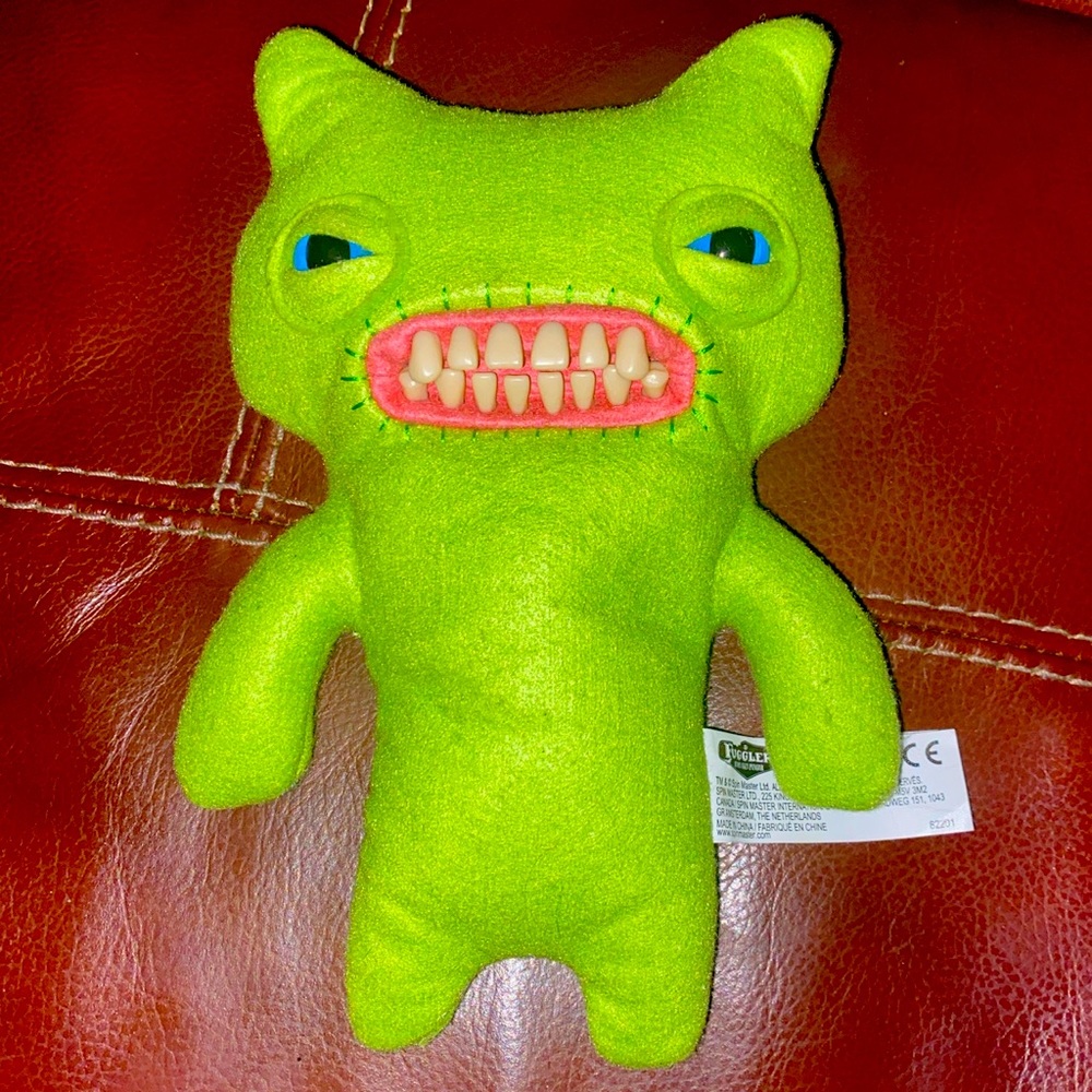 Brand new with box  teetth #fuggler Collectible plush doll I have so many more